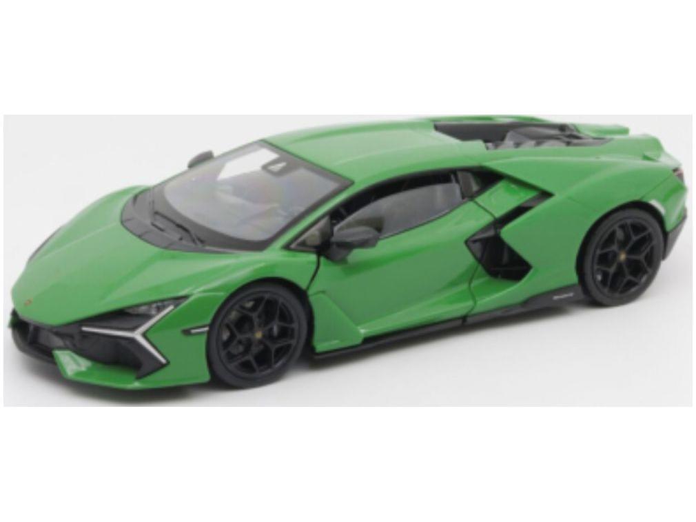 Lamborghini Revuelto Green/Black 1:24 Scale Welly Diecast Model Car-Welly-Diecast Model Centre