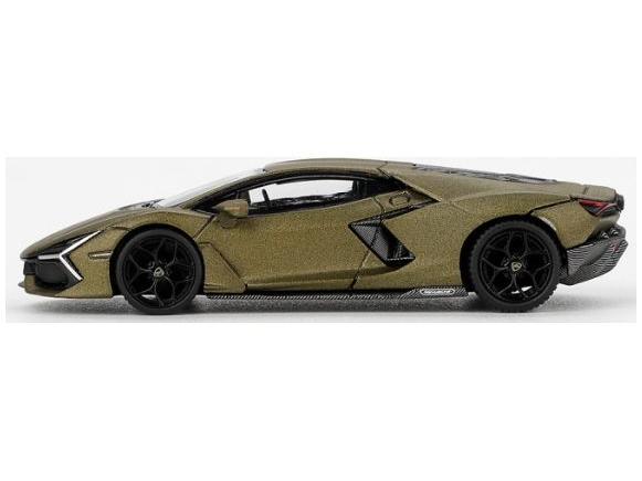 Lamborghini Revuelto Verde Gea Matte (LHD) Blister Packaging 1:64 Scale MINI GT Diecast Model Car-MINI GT-Diecast Model Centre
