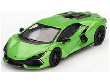Lamborghini Revuelto Verde Selvans (RHD) 1:64 Scale MINI GT Diecast Model-MINI GT-Diecast Model Centre