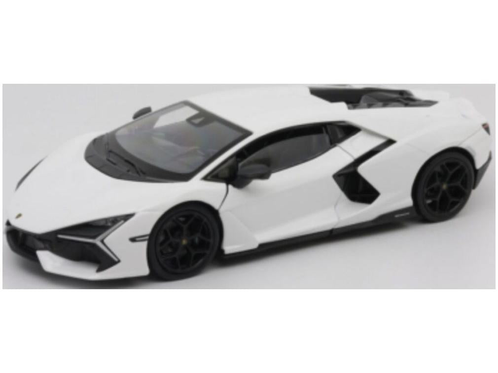 Lamborghini Revuelto White/Black 1:24 Scale Welly Diecast Model Car-Welly-Diecast Model Centre
