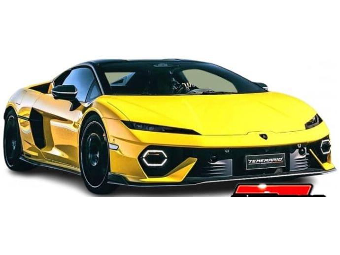 Lamborghini Temerario Yellow 1:24 Scale Bburago Diecast Model Car-Bburago-Diecast Model Centre