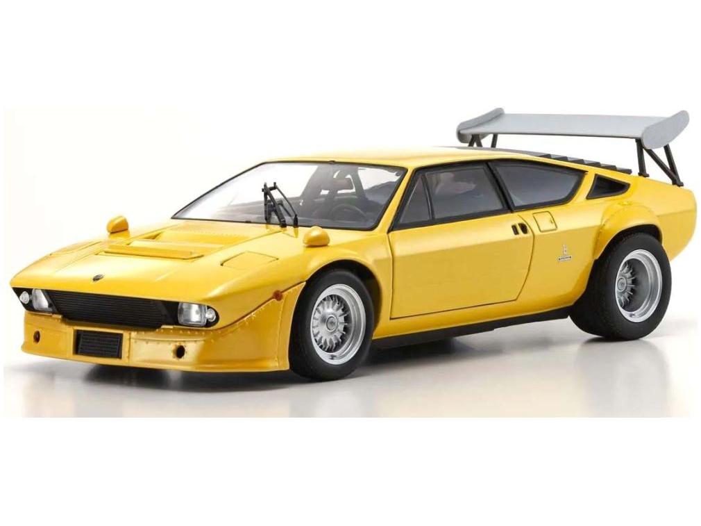 Lamborghini Urraco Rally 1974 Yellow 1:18 Scale Diecast Model Truck – Kyosho-Kyosho-Diecast Model Centre