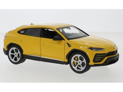 Lamborghini Urus Yellow 1:24 Scale Welly Diecast Model-Welly-Diecast Model Centre