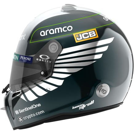 Lance Stroll Aston Martin Aramco Cognizant F1 2023 - 1:5 Scale Replica Helmet-Spark-Diecast Model Centre