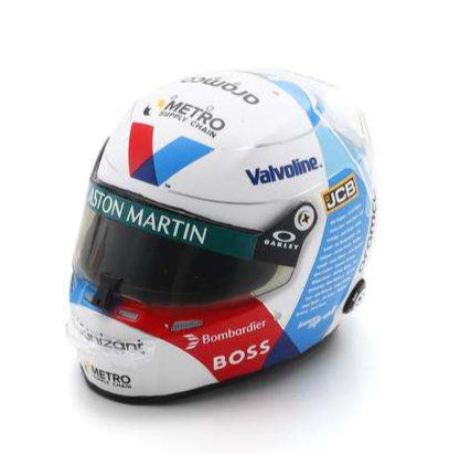 Lance Stroll F1 British GP 2024 Helmet 1:5 Scale Spark Resin Replica-Spark-Diecast Model Centre