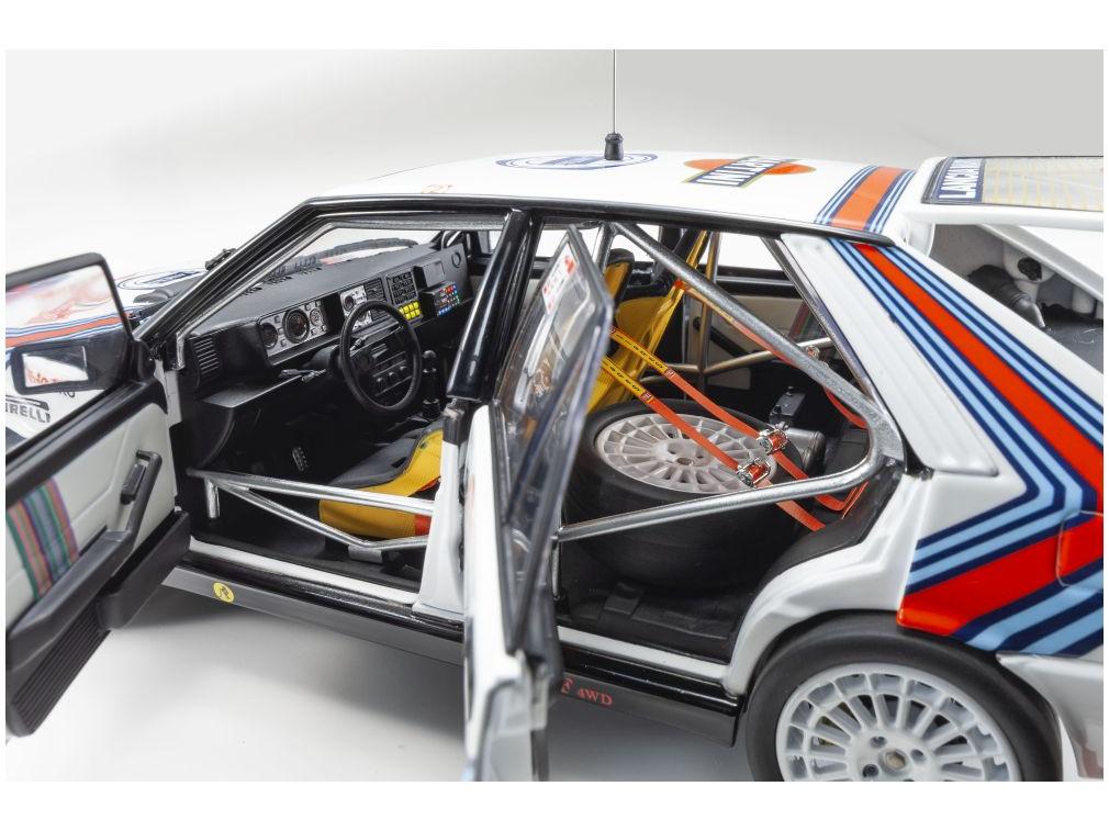 Lancia Delta HF 4WD Rally Monte Carlo 1987 Team Martini #6 1:18 Scale Diecast Model Car – Kyosho-Kyosho-Diecast Model Centre