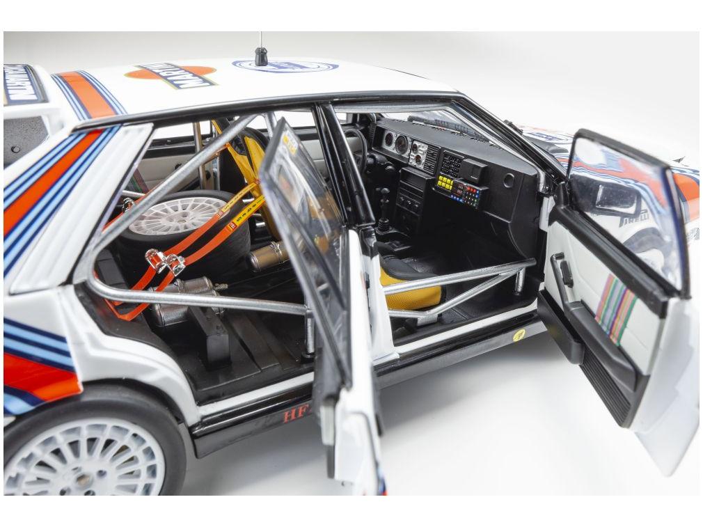 Lancia Delta HF 4WD Rally Monte Carlo 1987 Team Martini #6 1:18 Scale Diecast Model Car – Kyosho-Kyosho-Diecast Model Centre