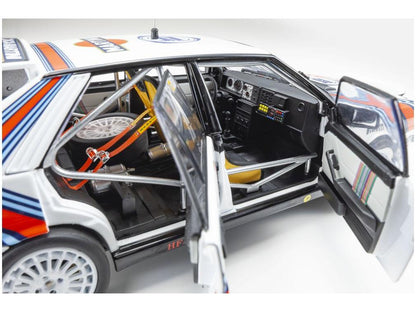 Lancia Delta HF 4WD Rally Monte Carlo 1987 Team Martini #6 1:18 Scale Diecast Model Car – Kyosho-Kyosho-Diecast Model Centre