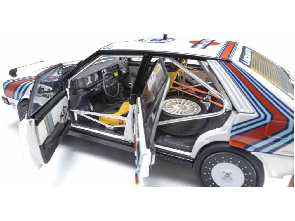 Lancia Delta HF 4WD Rally Monte Carlo 1988 Winner #3 Bruno Saby / Jean-François Fauchille 1:18 Scale Diecast Model Car – Kyosho-Kyosho-Diecast Model Centre
