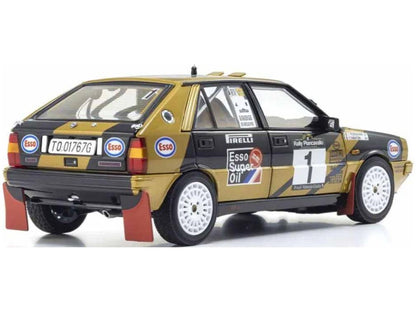 Lancia Delta HF 4WD Rally Piancavallo 1987 Winner #1 Fabrizio Tabaton / Luciano Tedeschini 1:18 Scale Diecast Model Truck – Kyosho-Kyosho-Diecast Model Centre