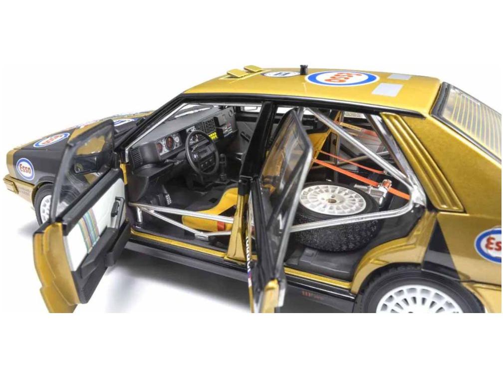Lancia Delta HF 4WD Rally Piancavallo 1987 Winner #1 Fabrizio Tabaton / Luciano Tedeschini 1:18 Scale Diecast Model Truck – Kyosho-Kyosho-Diecast Model Centre
