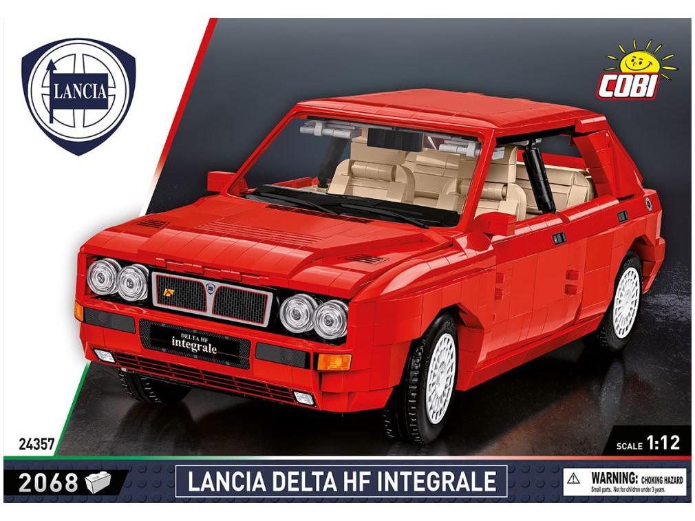 Lancia Delta HF Integrale 1991 (2090 pcs) Cobi Brick Build Kit-Cobi-Diecast Model Centre