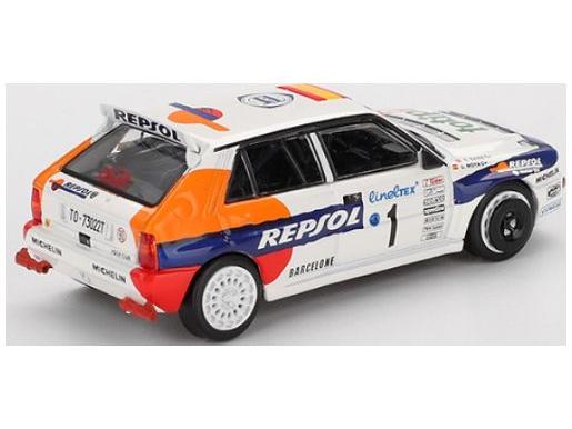 Lancia Delta HF Integrale Evoluzione #1 1993 Rallye Monte-Carlo (LHD) Blister Packaging 1:64 Scale MINI GT Diecast Model Car-MINI GT-Diecast Model Centre