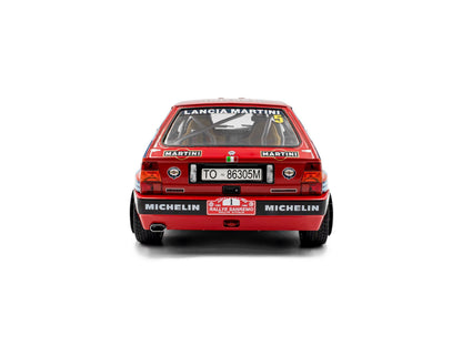 Lancia Delta HF Integrale Red #1 M.Biasion T.Siviero Rally San Remo 1989 1:18 Scale Solido Diecast Model Car-Solido-Diecast Model Centre