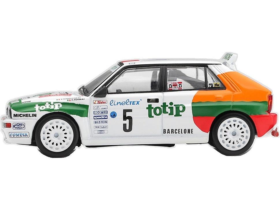 Lancia Delta HF Intergrale Evoluzione #5 Rallye Monte Carlo 1993 1:64 Scale Diecast Car – MINI GT-MINI GT-Diecast Model Centre