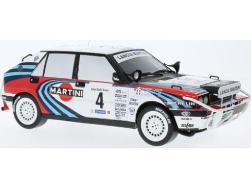 Lancia Delta Integrale 16V #4 A.Fiorio/L.Pirollo Safari Rally 1990 1:18 Scale Diecast Model-IXO-Diecast Model Centre