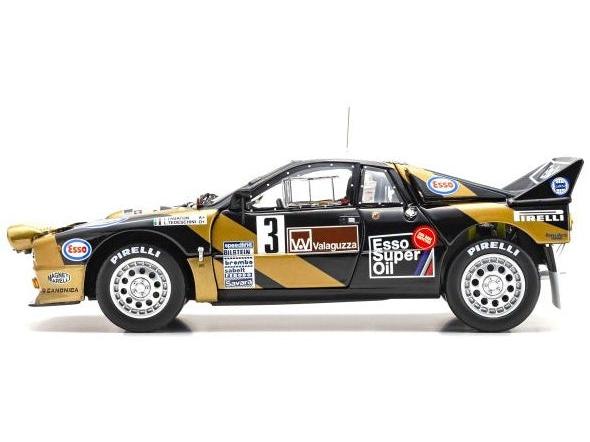 Lancia Rally 037 F. Tabaton Targa Florio 1985 Esso #3 1:18 Scale Diecast Model Car – Kyosho-Kyosho-Diecast Model Centre