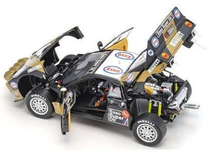 Lancia Rally 037 F. Tabaton Targa Florio 1985 Esso #3 1:18 Scale Diecast Model Car – Kyosho-Kyosho-Diecast Model Centre