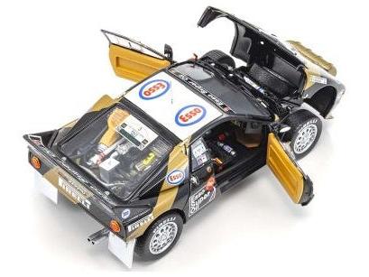 Lancia Rally 037 F. Tabaton Targa Florio 1985 Esso #3 1:18 Scale Diecast Model Car – Kyosho-Kyosho-Diecast Model Centre