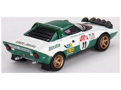 Lancia Stratos HF #11 Winner Sanremo Rally 1975 - 1:64 Scale Diecast Model Car-MINI GT-Diecast Model Centre