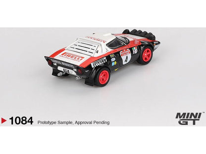 Lancia Stratos HF Rally Sanremo 1978 Winner #4 (LHD) 1:64 Scale Diecast Model Car – MINI GT-MINI GT-Diecast Model Centre