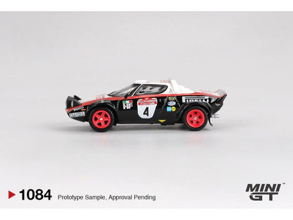 Lancia Stratos HF Rally Sanremo 1978 Winner #4 (LHD) 1:64 Scale Diecast Model Car – MINI GT-MINI GT-Diecast Model Centre