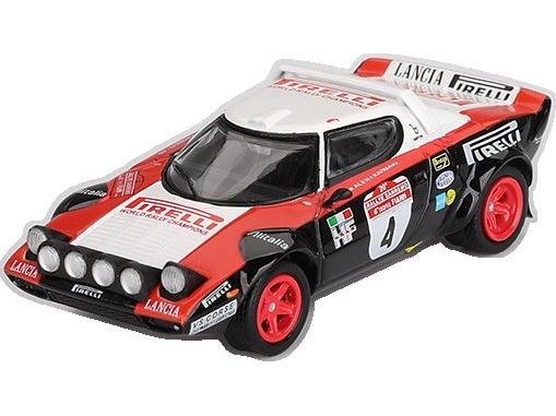 Lancia Stratos HF Rally Sanremo 1978 Winner #4 (LHD) 1:64 Scale Diecast Model Car – MINI GT-MINI GT-Diecast Model Centre