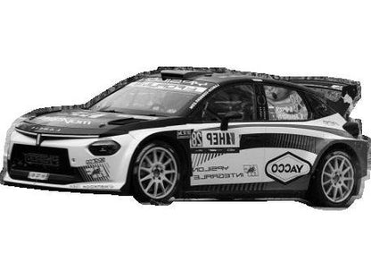 Lancia Ypsilon HF Rally2 WRC2 #29 Rally Croatia 2026 Y.Rossel/A.Dunand 1:43 Scale Diecast Car – IXO-IXO-Diecast Model Centre