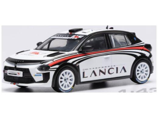 Lancia Ypsilon HF Rally4 Test Car 2025 1:43 Scale IXO Diecast Model Car-IXO-Diecast Model Centre