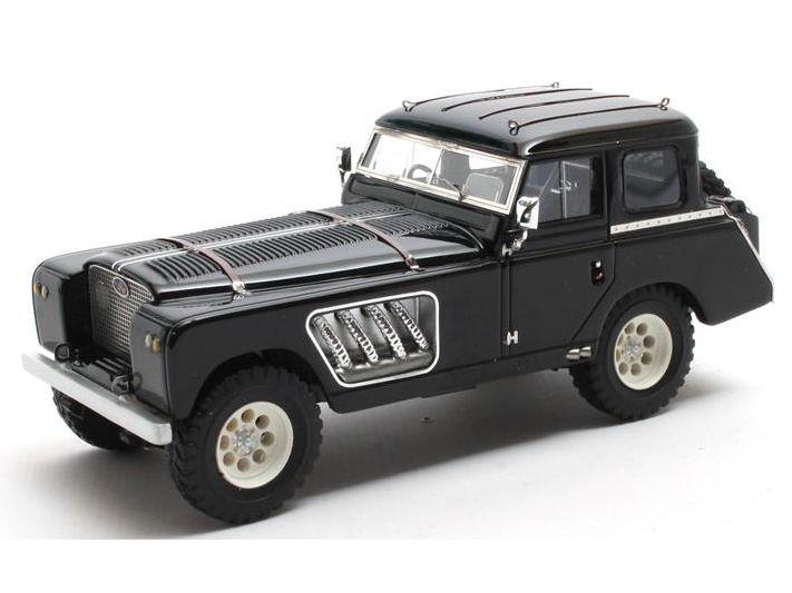 Land Rover 109 Bell Aurens Longnose Black 1:43 Scale Matrix Resin Model Car-Matrix-Diecast Model Centre