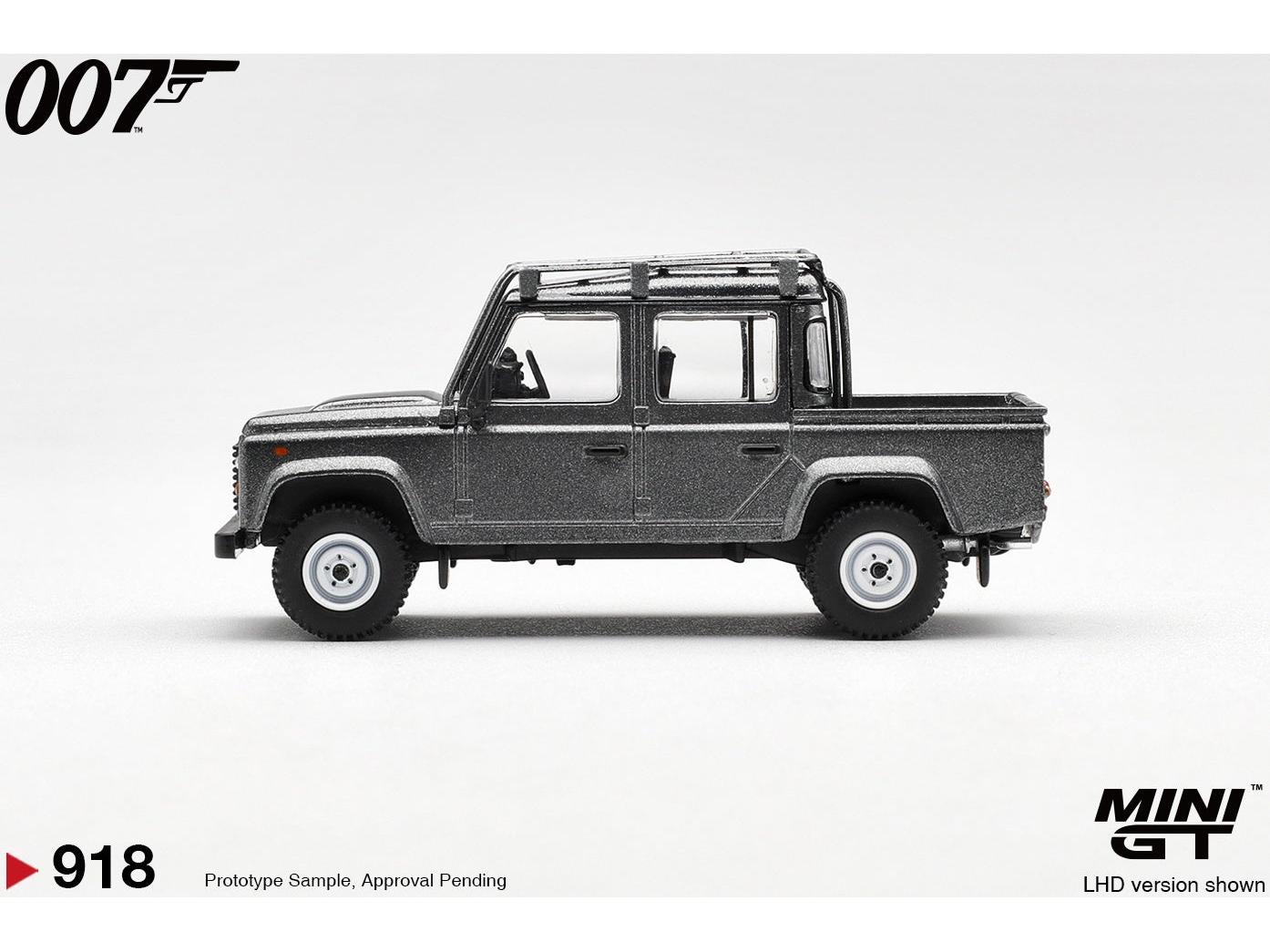 Land Rover Defender 110 Crew Cab Skyfall (LHD) Traditional Chinese Blister Packaging 1:64 Scale Diecast Model Car – MINI GT-MINI GT-Diecast Model Centre