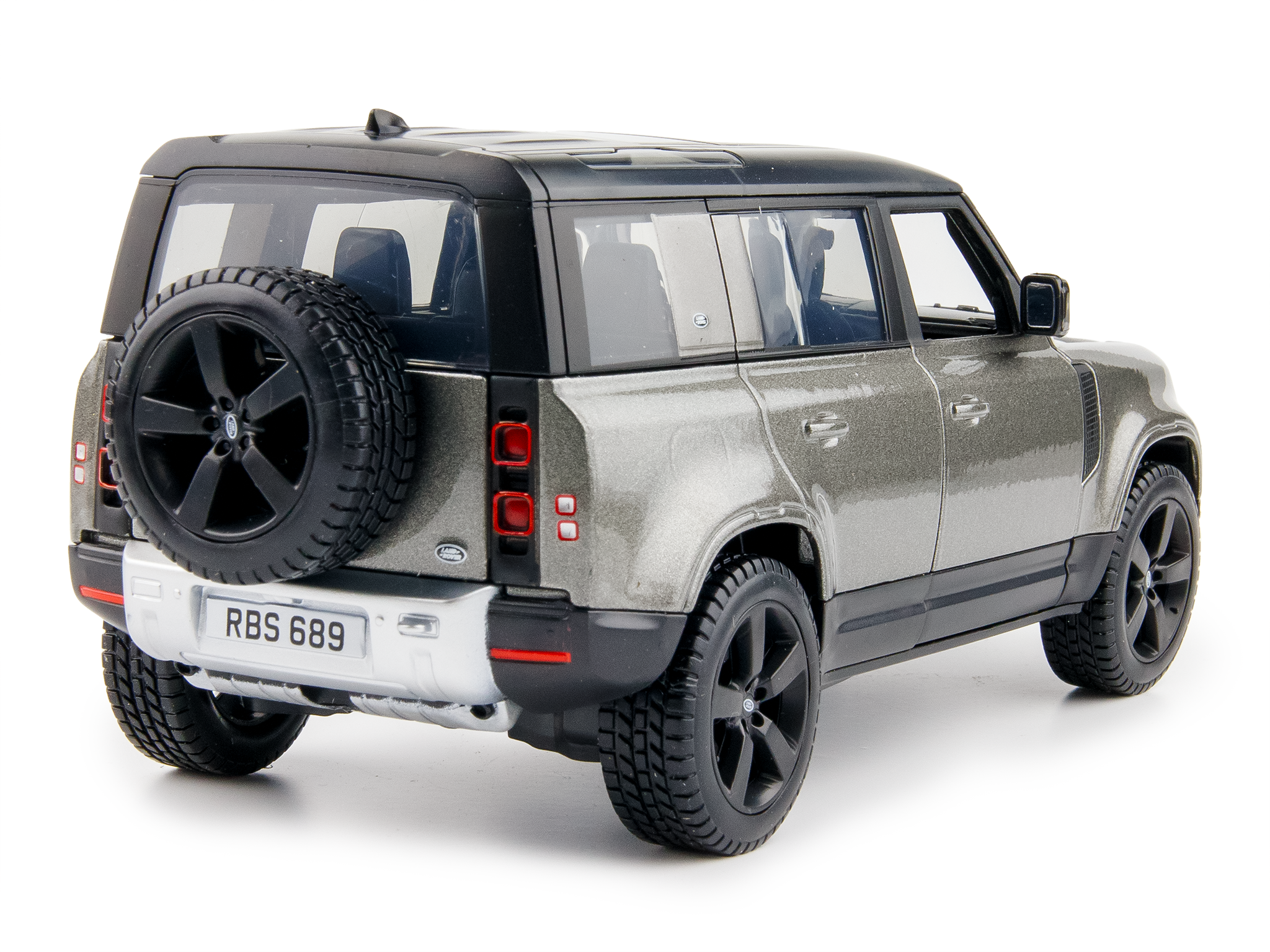 Land Rover Defender 110 grey 1:24 Scale Model Car
