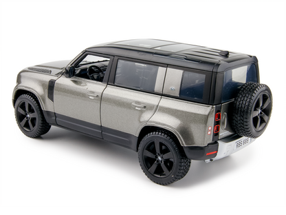 Land Rover Defender 110 grey 1:24 Scale Model Car