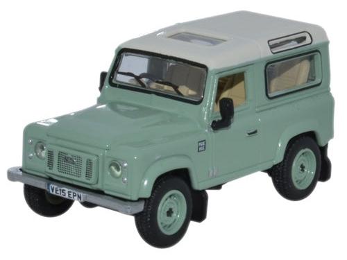 Land Rover Defender 90 SW Grasmere Green 1:76 Scale Diecast Car – Oxford Diecast-Oxford Diecast-Diecast Model Centre