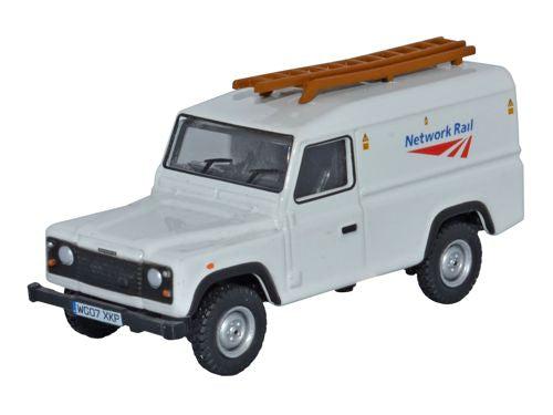 Land Rover Defender - Network Rail 1:76 Scale Diecast Car – Oxford Diecast-Oxford Diecast-Diecast Model Centre