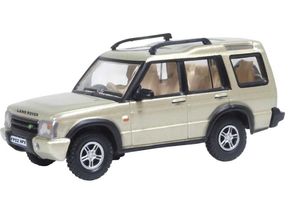 Land Rover Discovery 2 White Gold 1:76 Scale Diecast Car – Oxford Diecast-Oxford Diecast-Diecast Model Centre