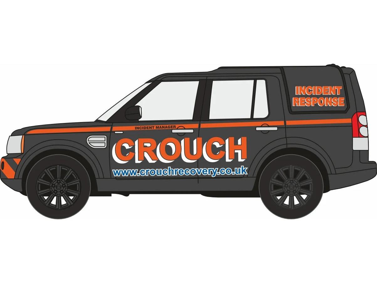 Land Rover Discovery 4 Crouch Recovery 1:76 Scale Diecast Car – Oxford Diecast-Oxford Diecast-Diecast Model Centre