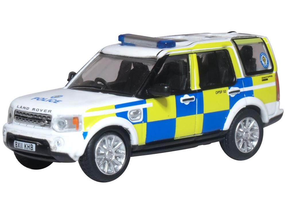 Land Rover Discovery 4 West Midlands Police 1:76 Scale Oxford Diecast Model-Oxford Diecast-Diecast Model Centre