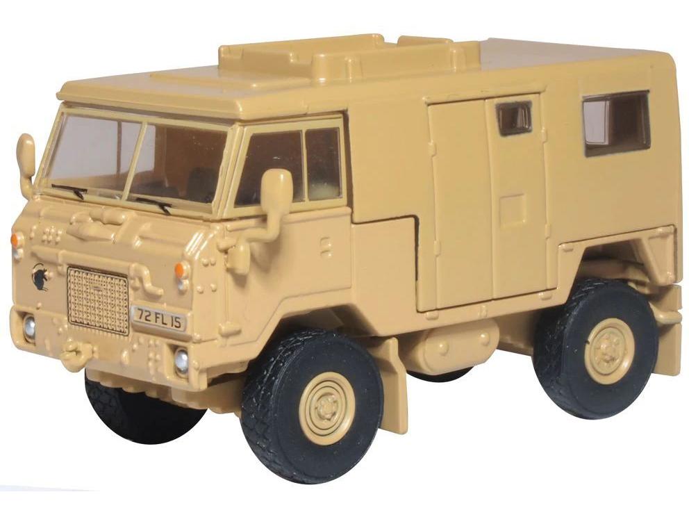 Land Rover FC Signals 4th Armoured Brigade Operation Granby 1990 1:76 Scale Diecast Truck – Oxford Diecast-Oxford Diecast-Diecast Model Centre