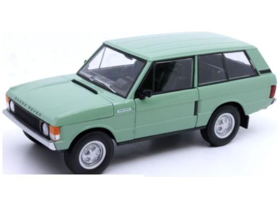 Land Rover Range Rover 1970 Green 1:24 Scale Welly Diecast Model-Welly-Diecast Model Centre