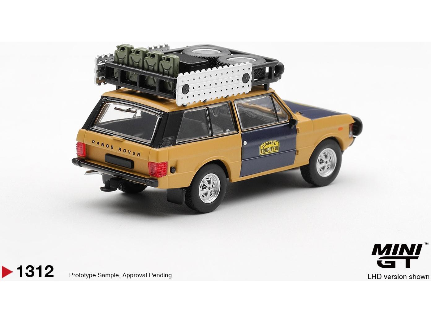 Land Rover Range Rover 1981 Camel Trophy Sumatra H.Fischer/W.Bays (LHD) Blister Packaging 1:64 Scale Diecast Model Car – MINI GT-MINI GT-Diecast Model Centre