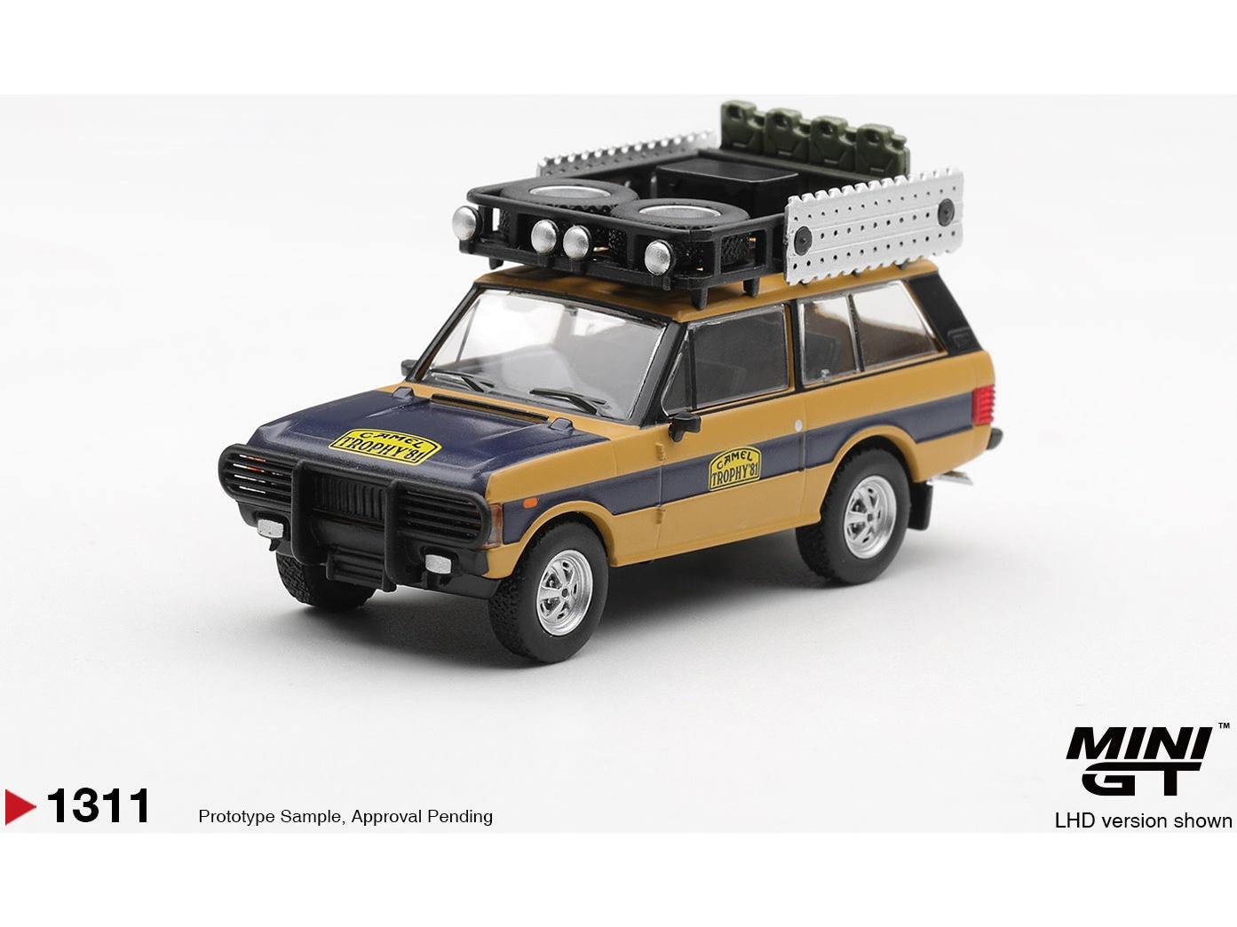 Land Rover Range Rover 1981 Camel Trophy Sumatra N.Sudmann/F.Hofmann (LHD) Blister Packaging 1:64 Scale Diecast Model Car – MINI GT-MINI GT-Diecast Model Centre
