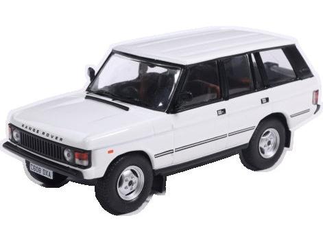 Land Rover Range Rover 3.5 4 Doors White 1982 1:43 Scale Diecast Car – IXO-IXO-Diecast Model Centre