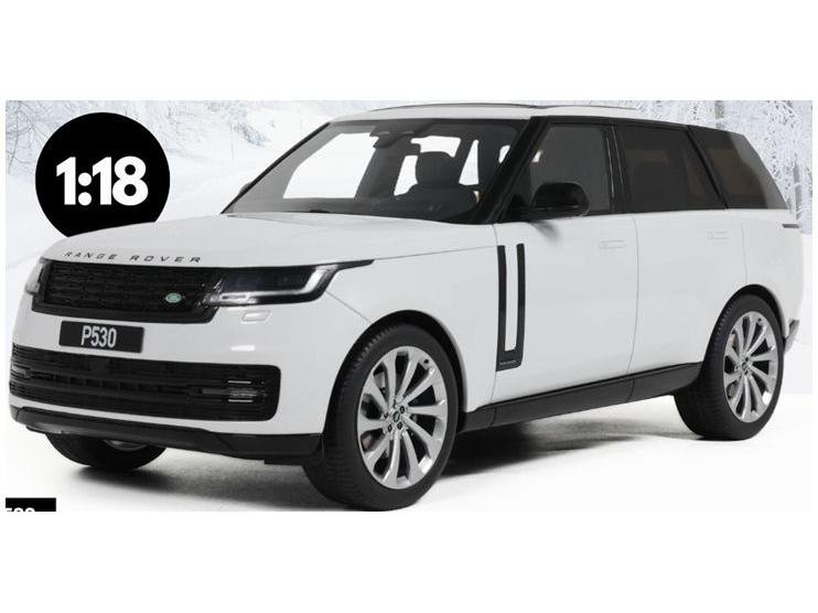 Land Rover Range Rover P530 Autobiography White 2024 1:18 Scale GT Spirit Resin Model Car-GT Spirit-Diecast Model Centre