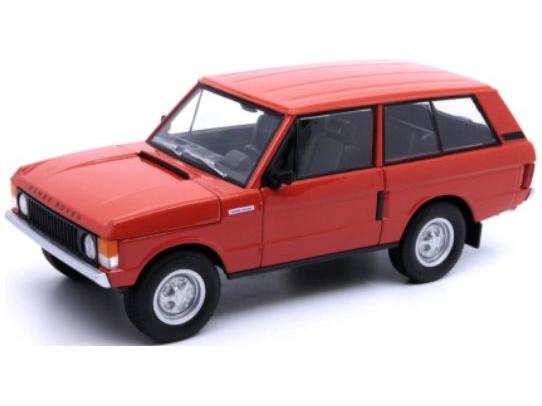 Land Rover Range Rover Red 1970 1:24 Scale Welly Diecast Model Car-Welly-Diecast Model Centre