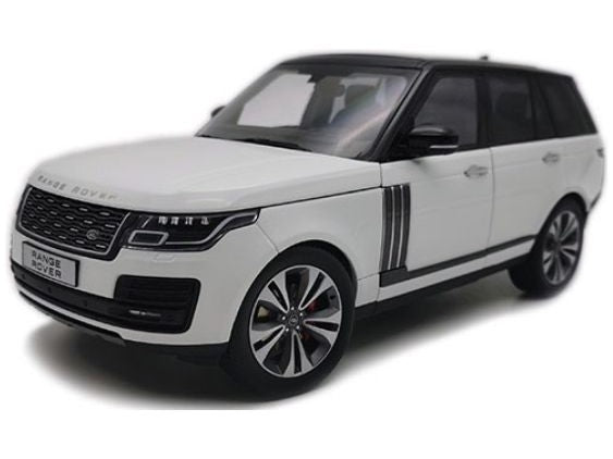 Land Rover Range Rover SVAutobiography Dynamic white - 1:18 Scale Diecast Model Car-LCD Models-Diecast Model Centre