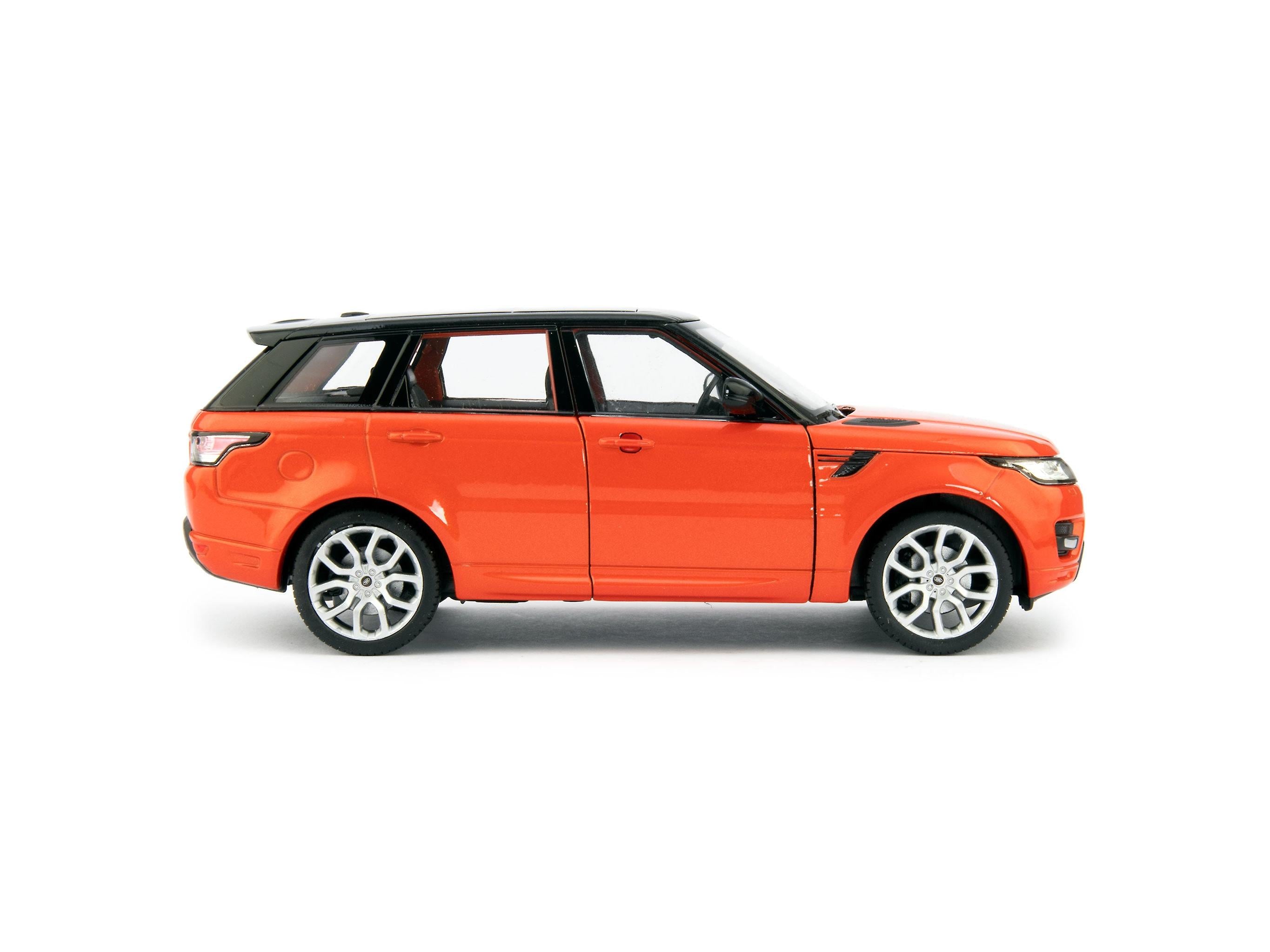 Land Rover Range Rover Sport Chili Red (Orange) 1:24 Scale Welly Diecast Model