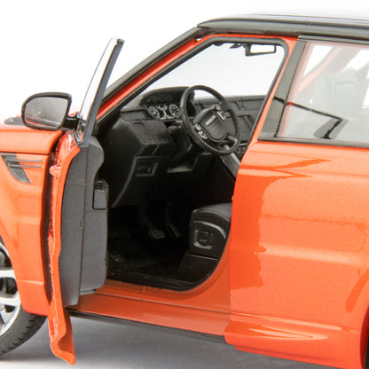 Land Rover Range Rover Sport Chili Red (Orange) 1:24 Scale Welly Diecast Model