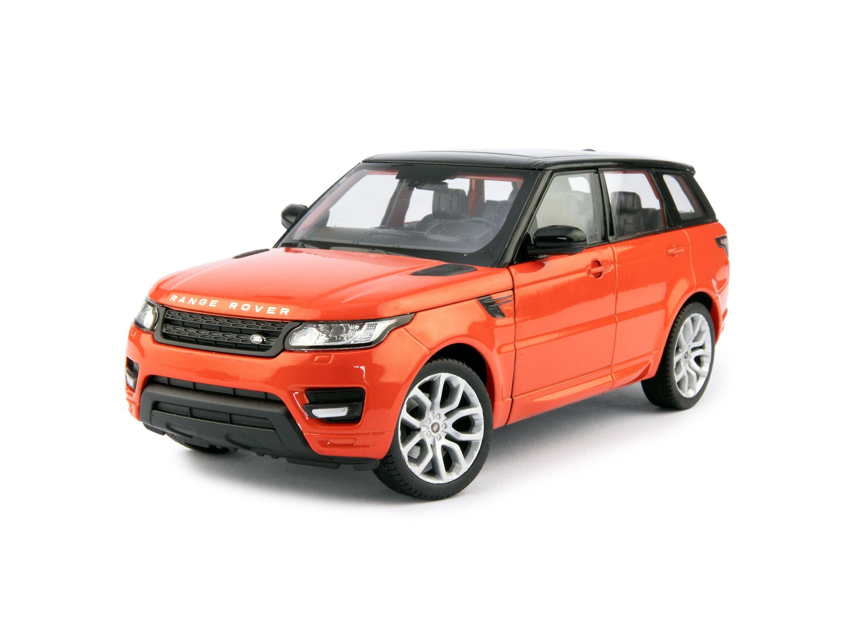Land Rover Range Rover Sport Chili Red (Orange) 1:24 Scale Welly Diecast Model