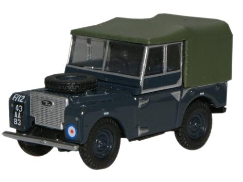Land Rover S1 80" Canvas RAF 1:76 Scale Diecast Car – Oxford Diecast-Oxford Diecast-Diecast Model Centre
